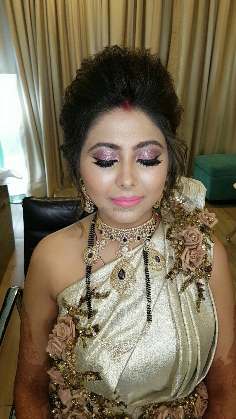 Photo From Bride Reny Reception Makeup - By Makeup by Dimplle S Bathija