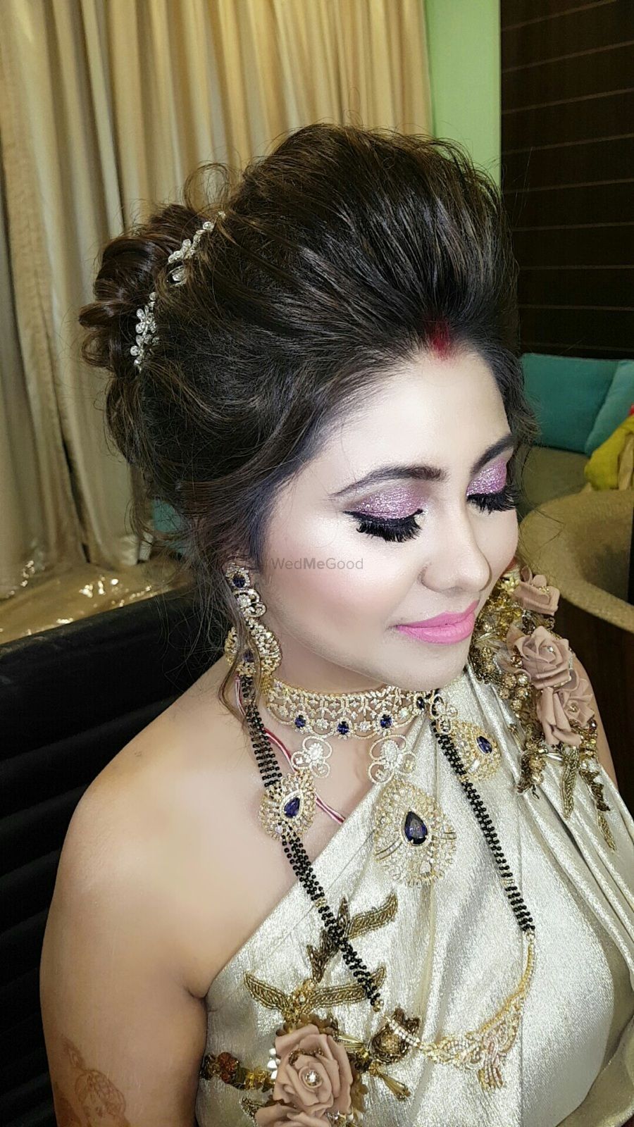 Photo From Bride Reny Reception Makeup - By Makeup by Dimplle S Bathija