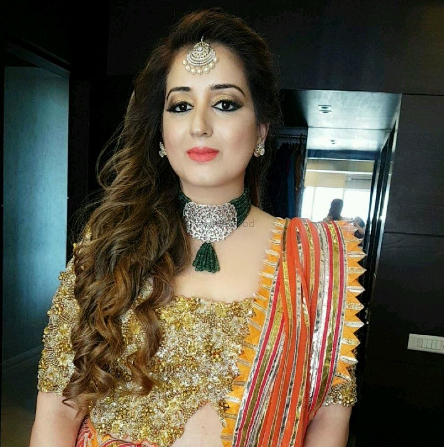 Photo From Megha Pittie Ready for her Wedding Event - By Makeup by Dimplle S Bathija