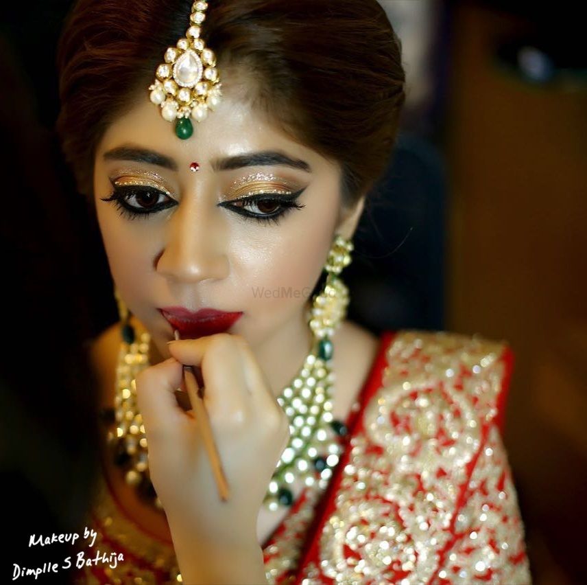 Photo From Exceptional Bridal Diamonte Look for Bride Twinkle - By Makeup by Dimplle S Bathija