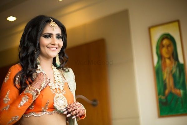 Photo From Sangeet / Mehendi Makeup for US Bride Tanvi Anandpara - By Makeup by Dimplle S Bathija