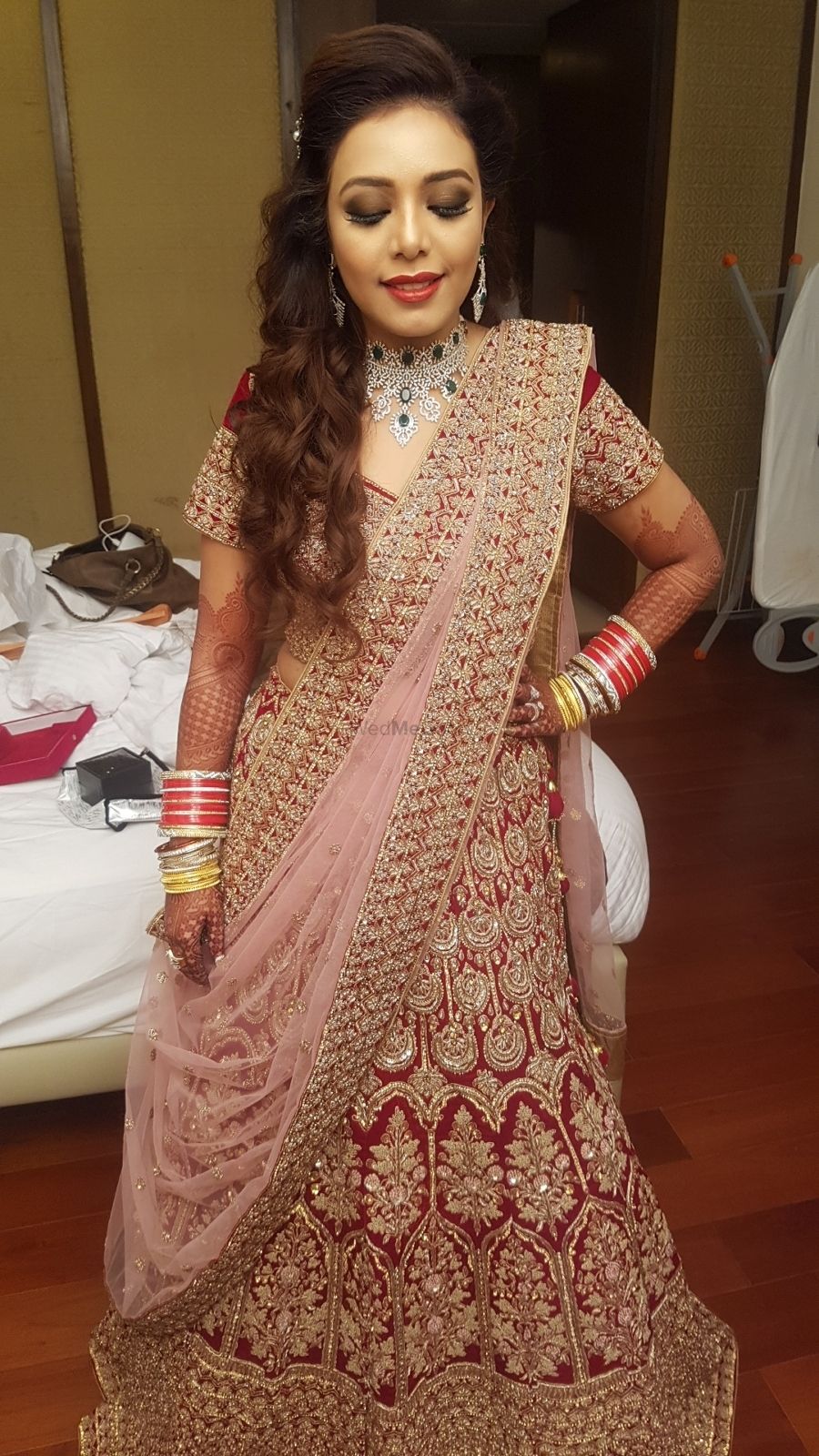 Photo From Reception of Bride Dhrishti Bijlani - By Makeup by Dimplle S Bathija