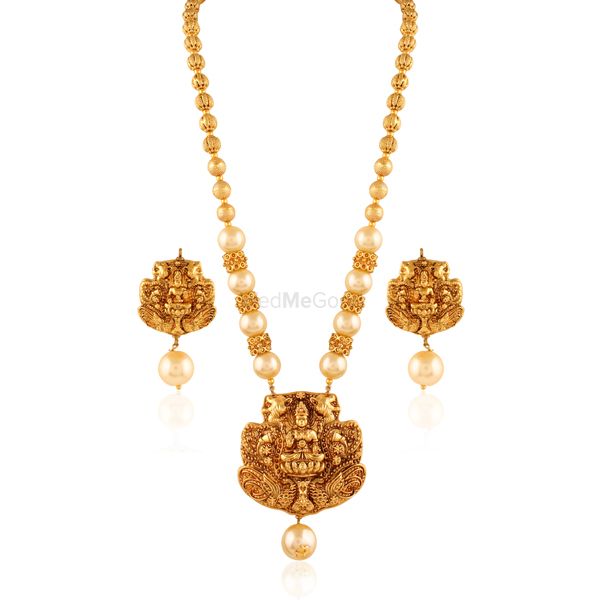 Photo of gold temple jewellery pendant