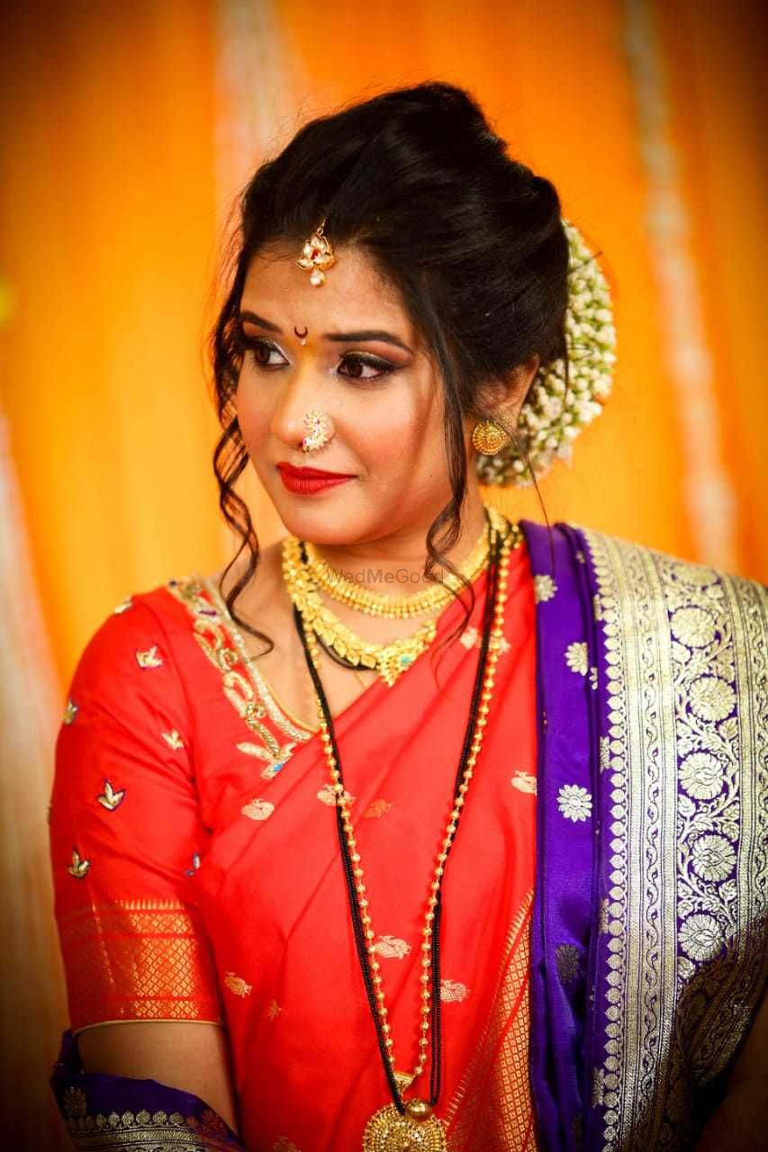 Photo From Dhanashree's wedding - By Sneha SK Makeovers