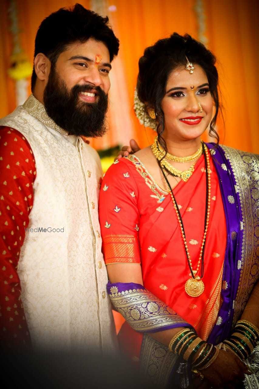 Photo From Dhanashree's wedding - By Sneha SK Makeovers