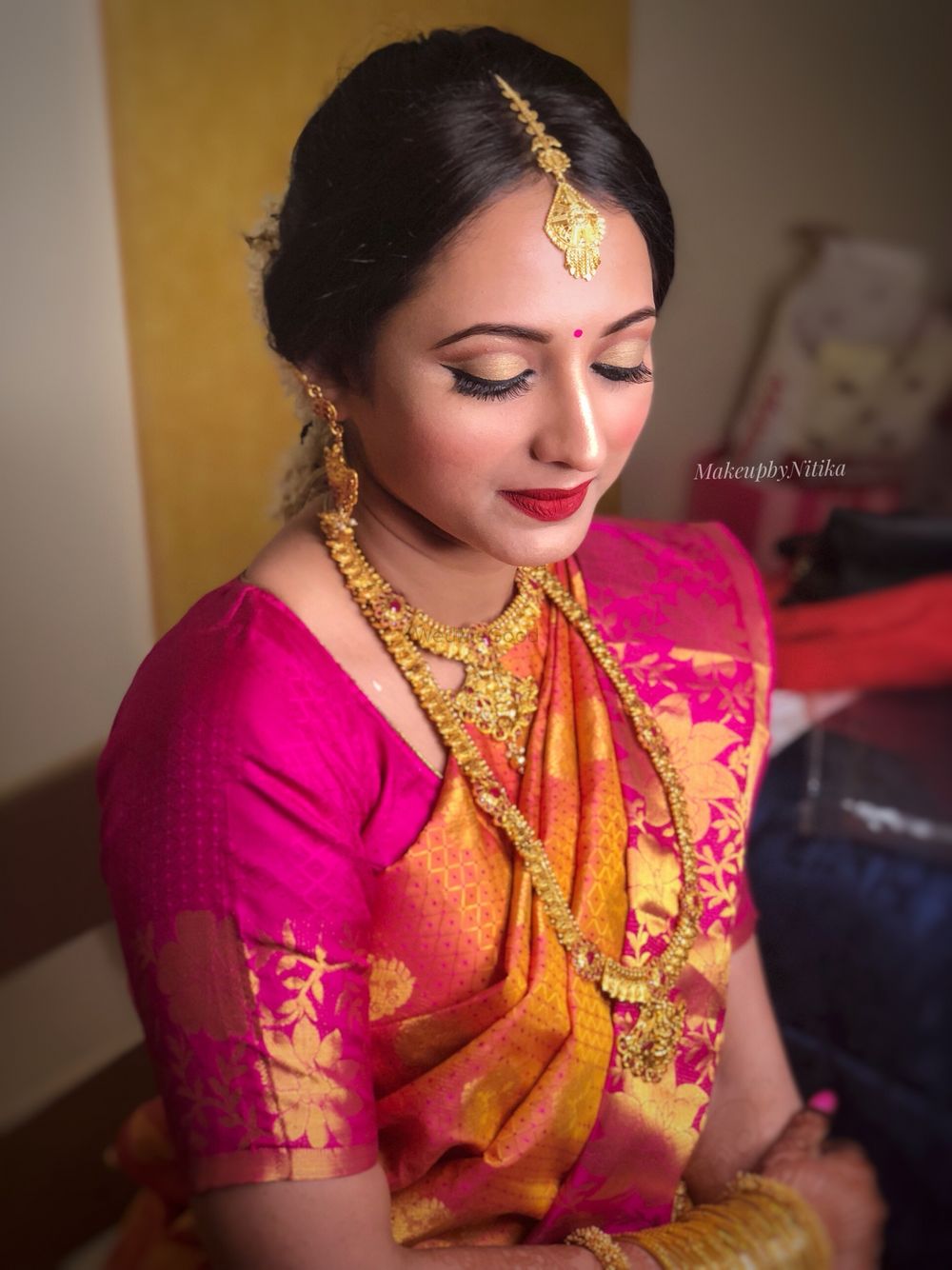 Photo From Rinku - South Indian Bride - By MakeupbyNitika