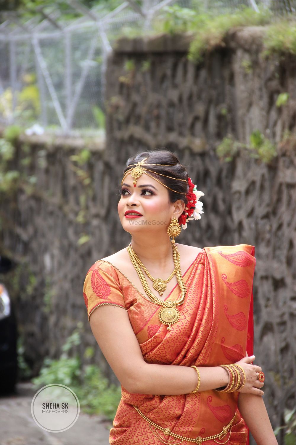 Photo From South indian bridal look - By Sneha SK Makeovers
