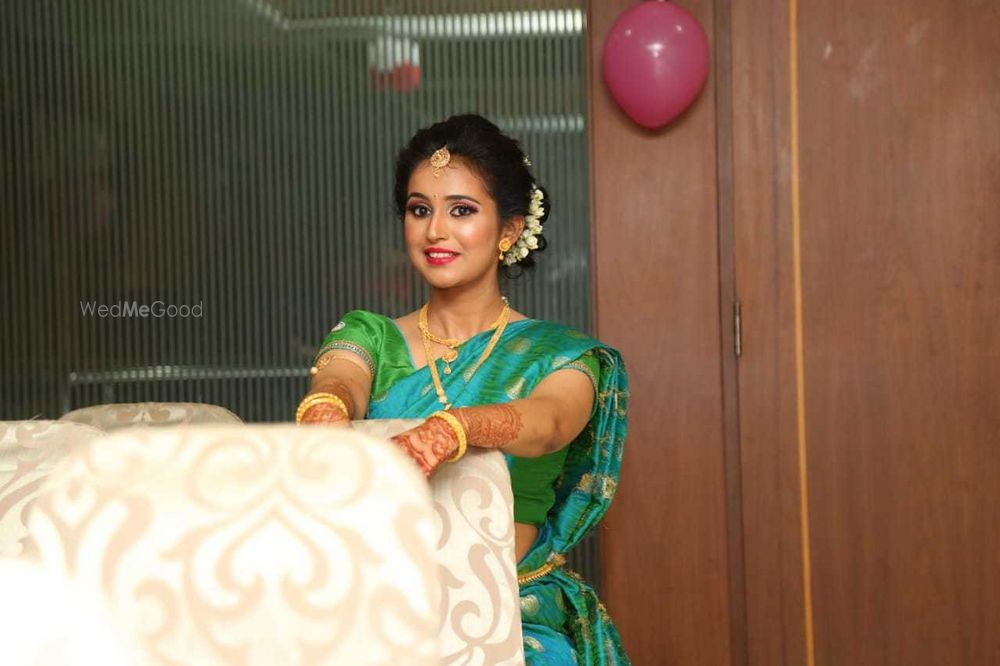 Photo From South indian bridal look - By Sneha SK Makeovers