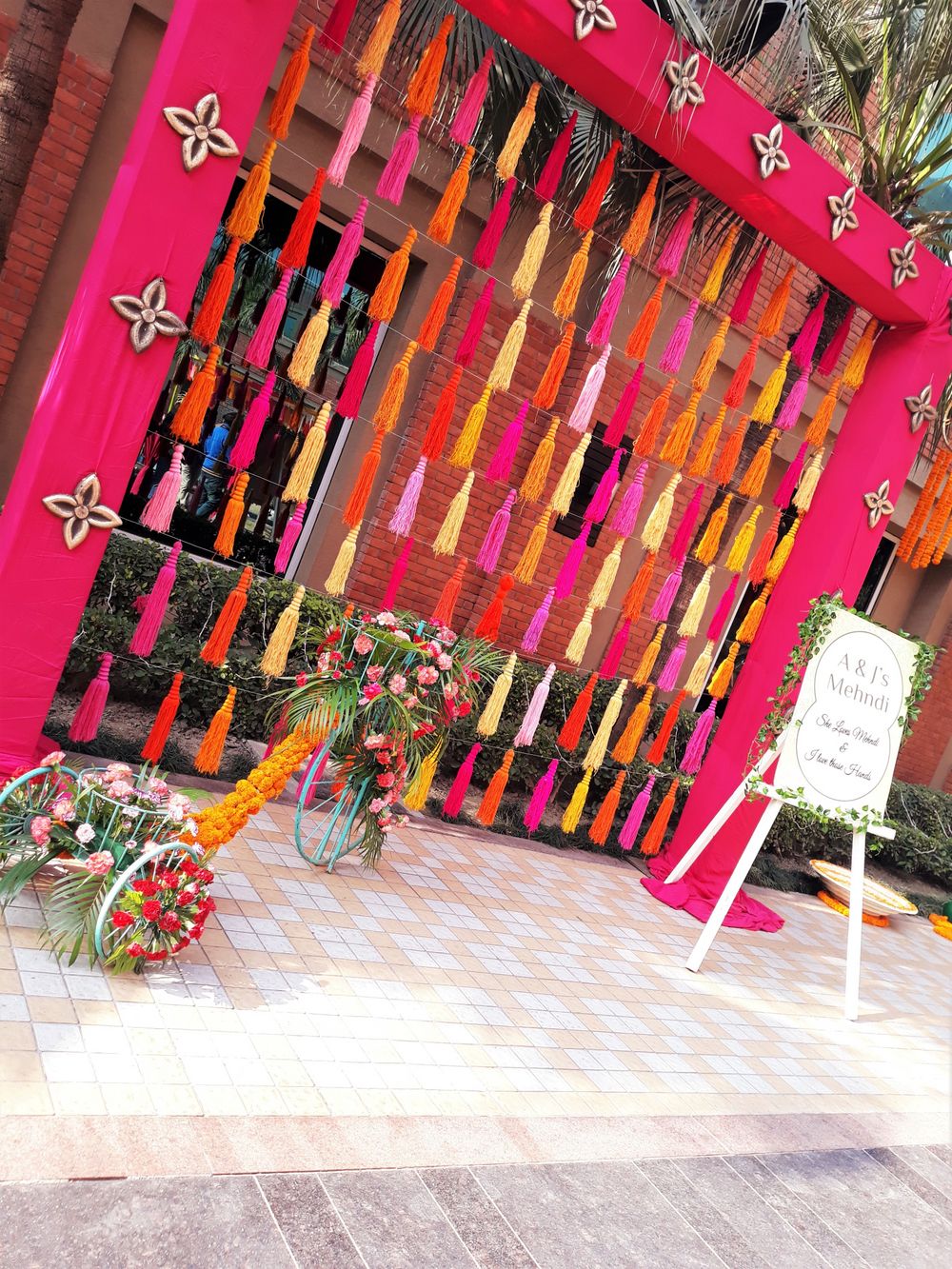 Photo From Marigold Themed Mehendi - By AH Production & Entertainment