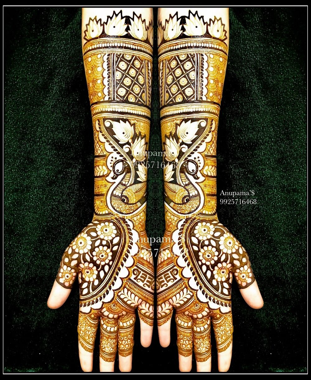 Photo From heavy intricate smat designs - By Anupama’s Mehandi