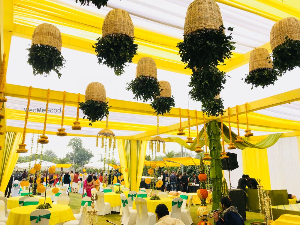 Photo From South Indian Theme Haldi - By Show Makers India