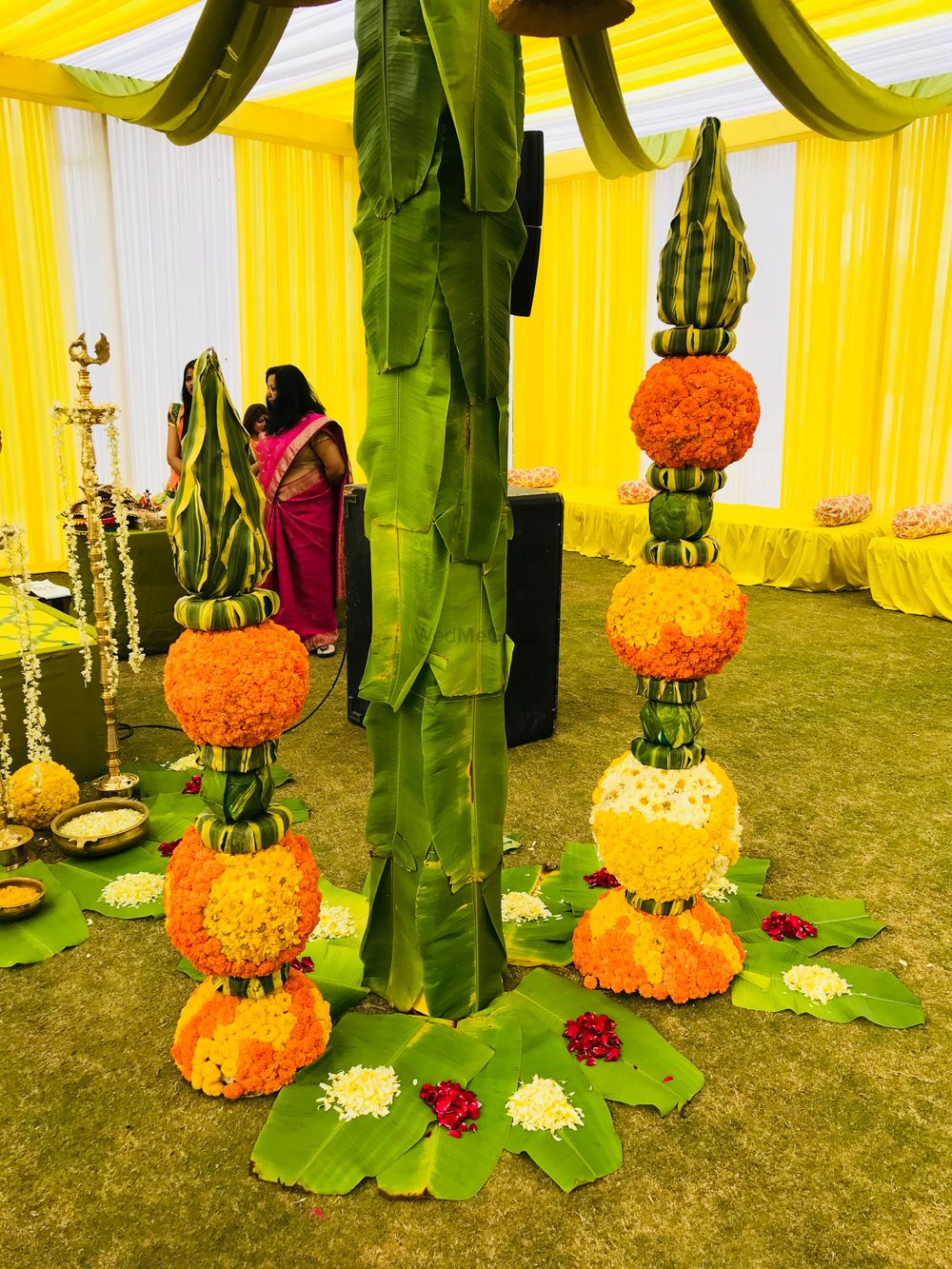 Photo From South Indian Theme Haldi - By Show Makers India