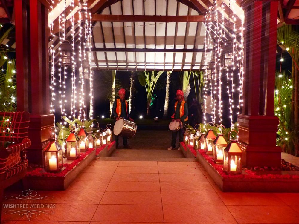 Photo of Red Themed Entrance Decor