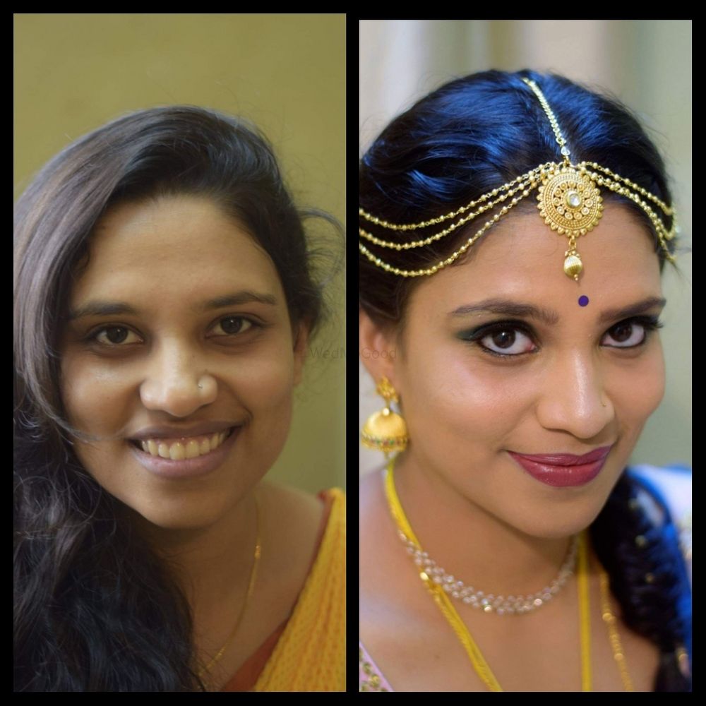 Photo From Before and after - By Prasha Make up & Hair Ashwini Sharath