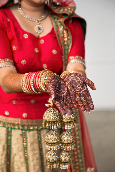 Photo of bridal mehendi design