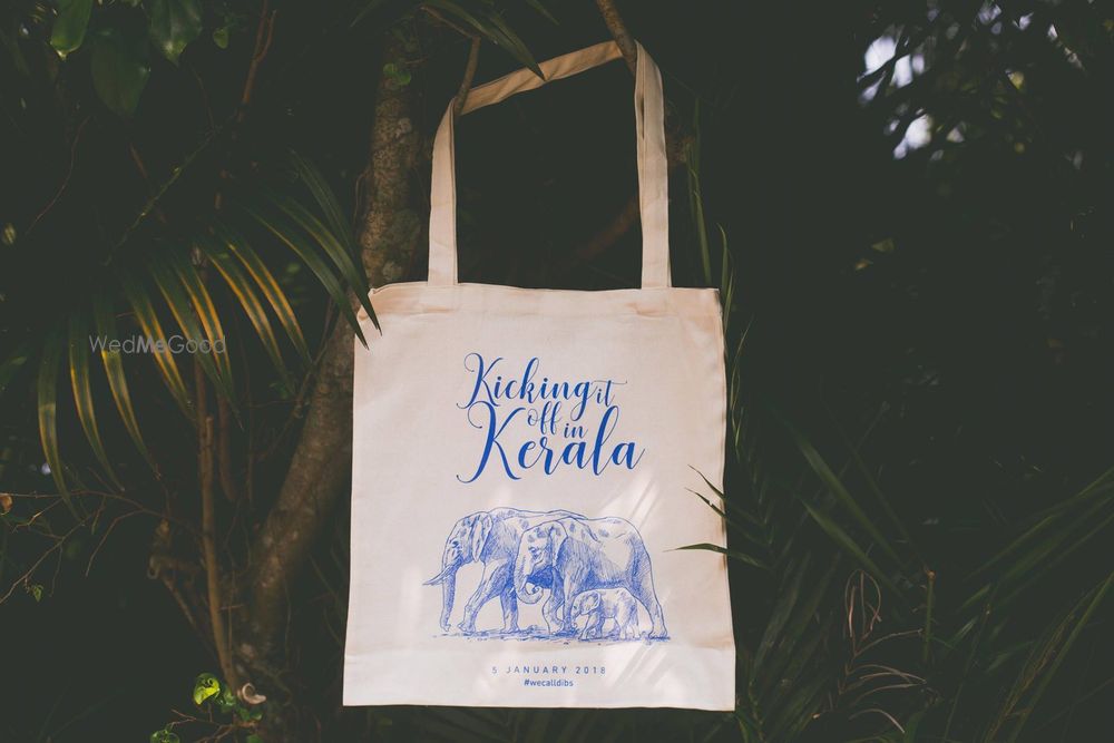 Photo of Wedding favour idea personalised tote bags