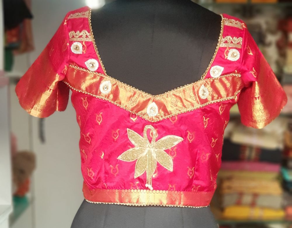 Photo From Designer Bridal Blouses - By Anuradha Collections