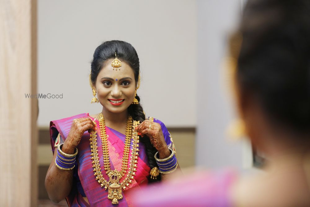 Photo From Bhavitra Reception Makeup - By Neelima Makeover