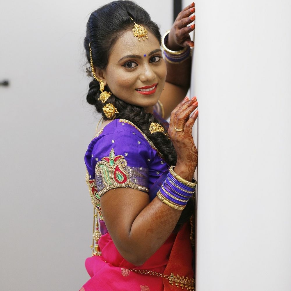 Photo From Bhavitra Reception Makeup - By Neelima Makeover