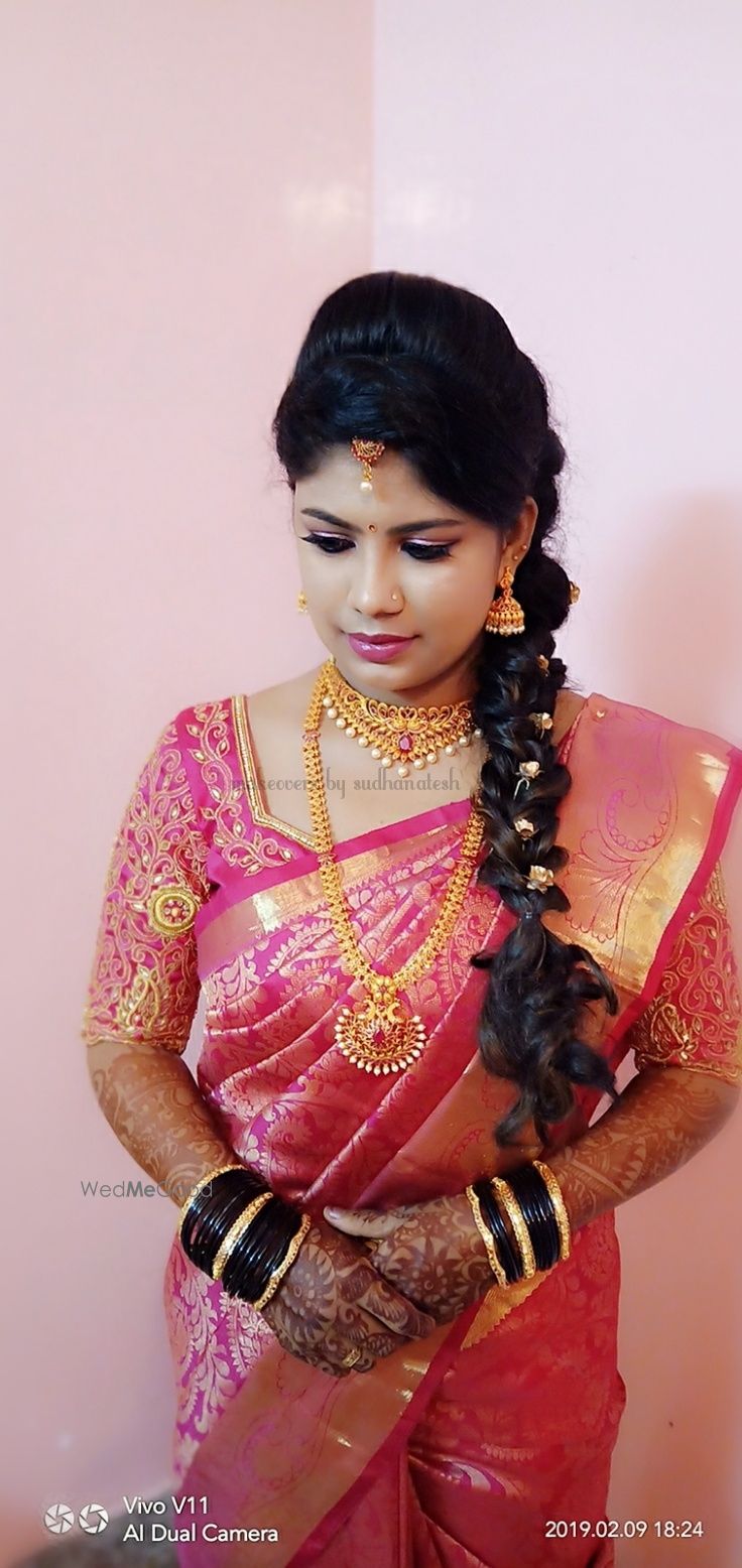 Photo From Reception look of Supritha - By Makeovers by Sudhanatesh