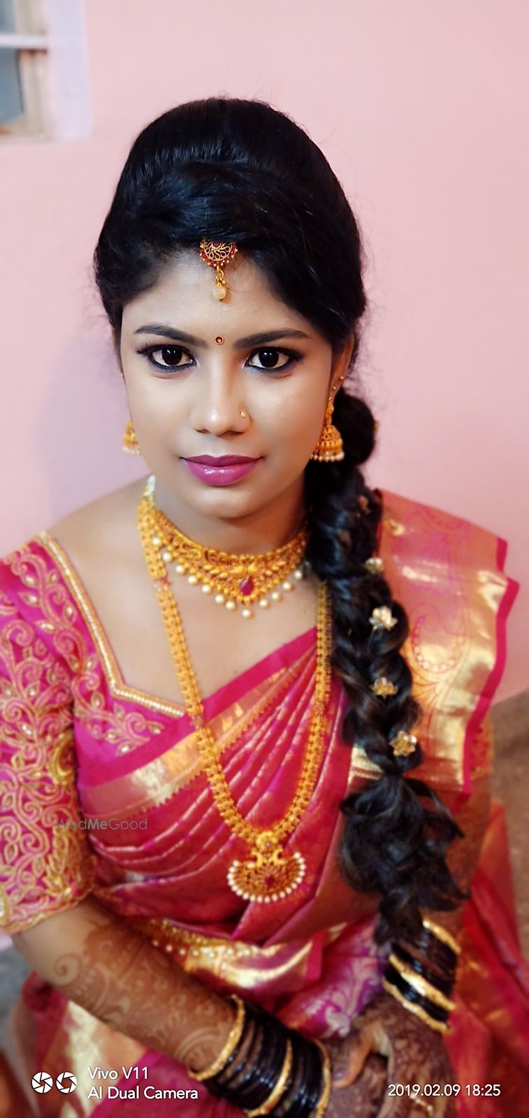 Photo From Reception look of Supritha - By Makeovers by Sudhanatesh