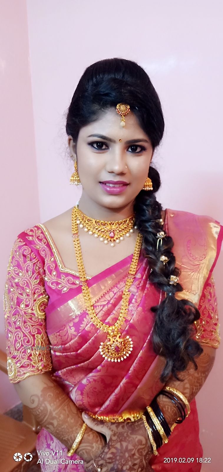 Photo From Reception look of Supritha - By Makeovers by Sudhanatesh