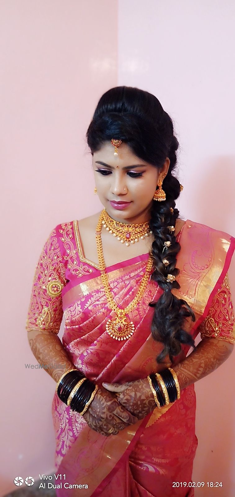 Photo From Reception look of Supritha - By Makeovers by Sudhanatesh