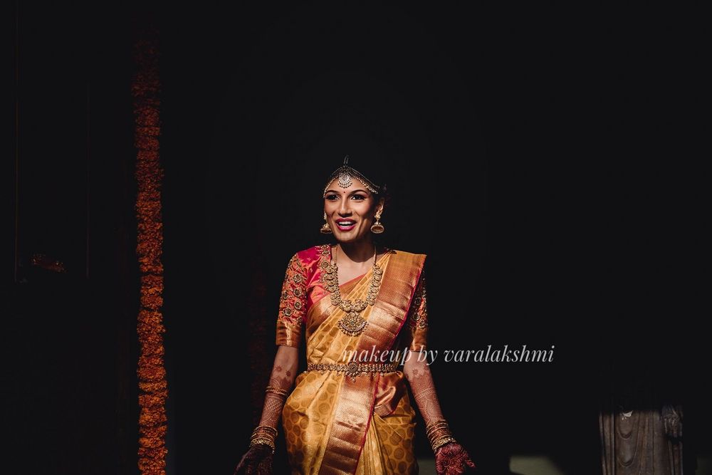 Photo From Vidya's wedding - By Makeup By Varalakshmi