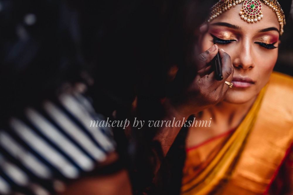 Photo From Vidya's wedding - By Makeup By Varalakshmi