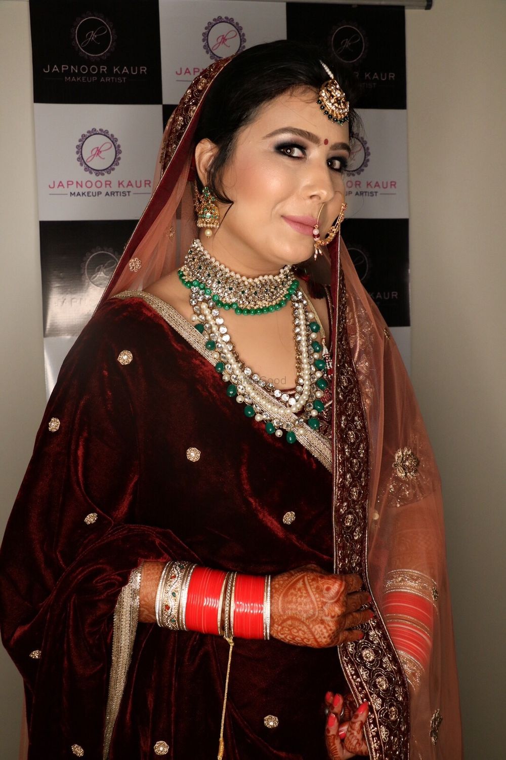 Photo From Beautiful Bride Swati Lucknow - By Japnoor Kaur Makeup Artist