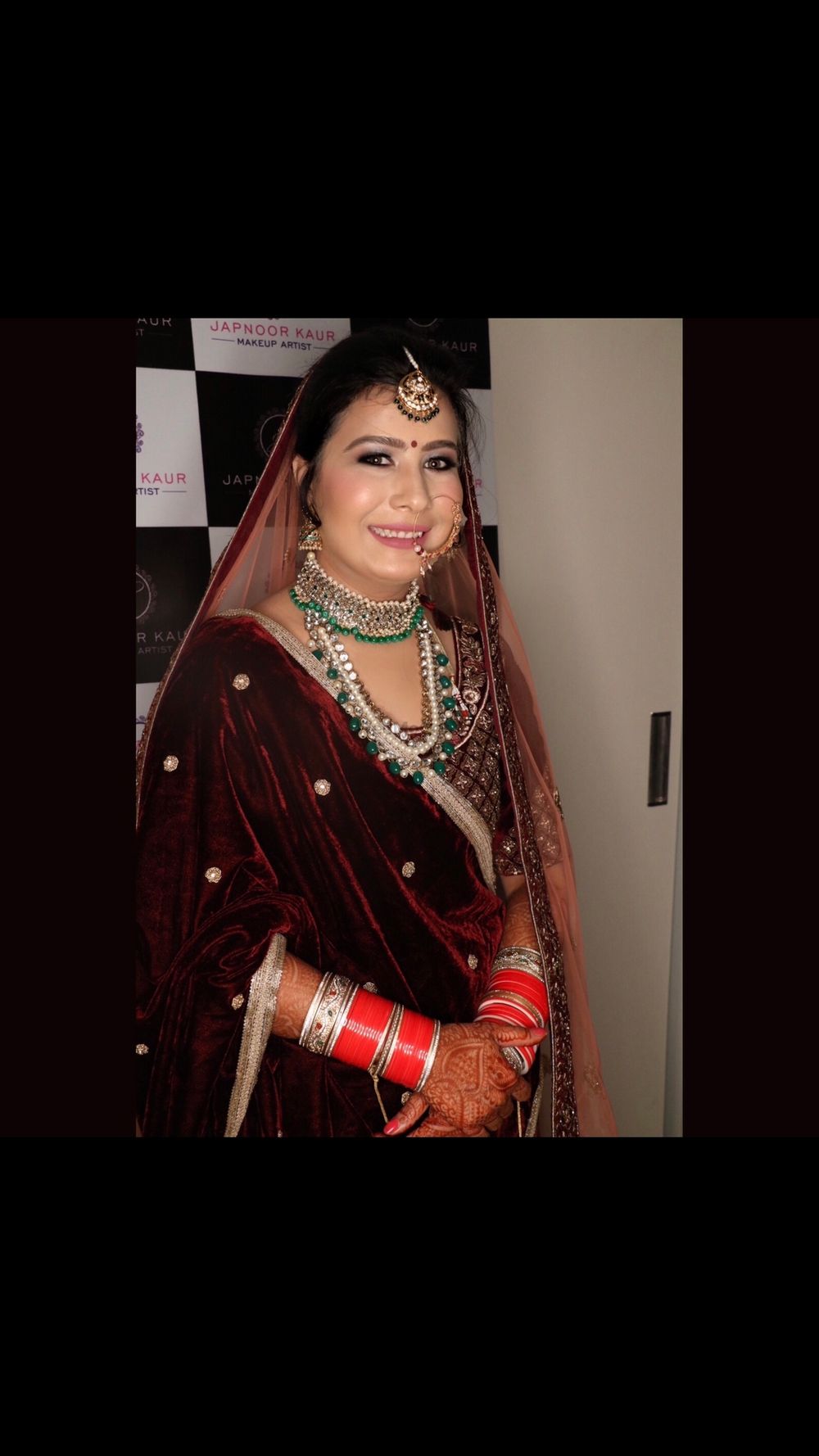 Photo From Beautiful Bride Swati Lucknow - By Japnoor Kaur Makeup Artist