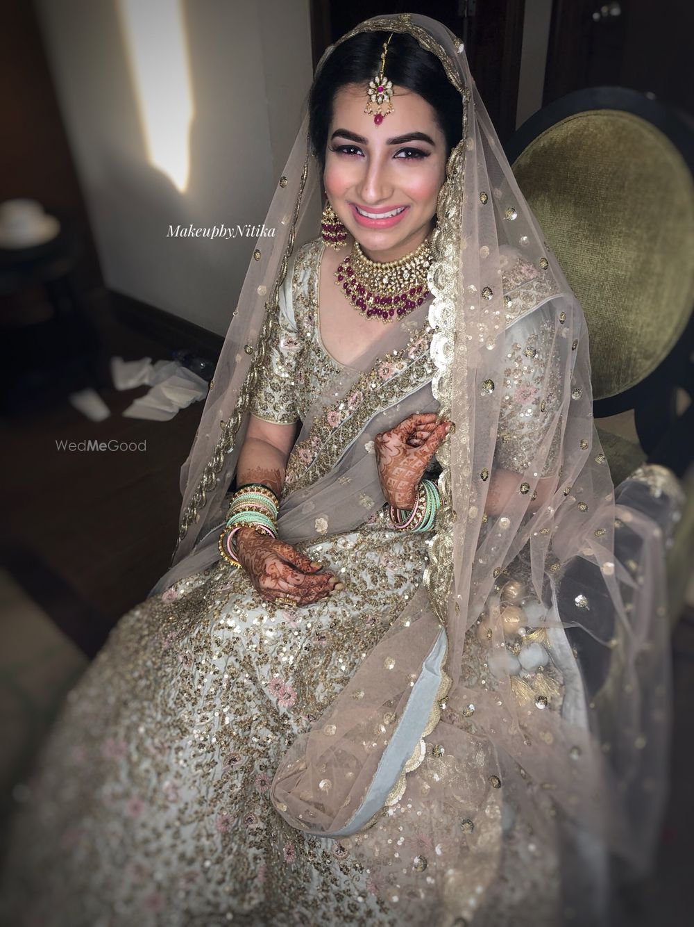 Photo From Eshita's Cocktail + Wedding - By MakeupbyNitika