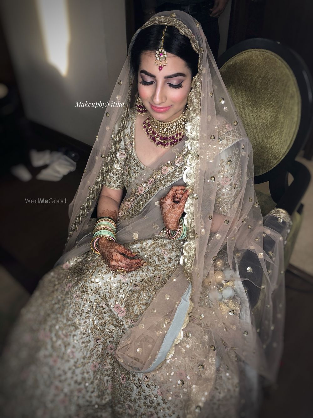 Photo From Eshita's Cocktail + Wedding - By MakeupbyNitika