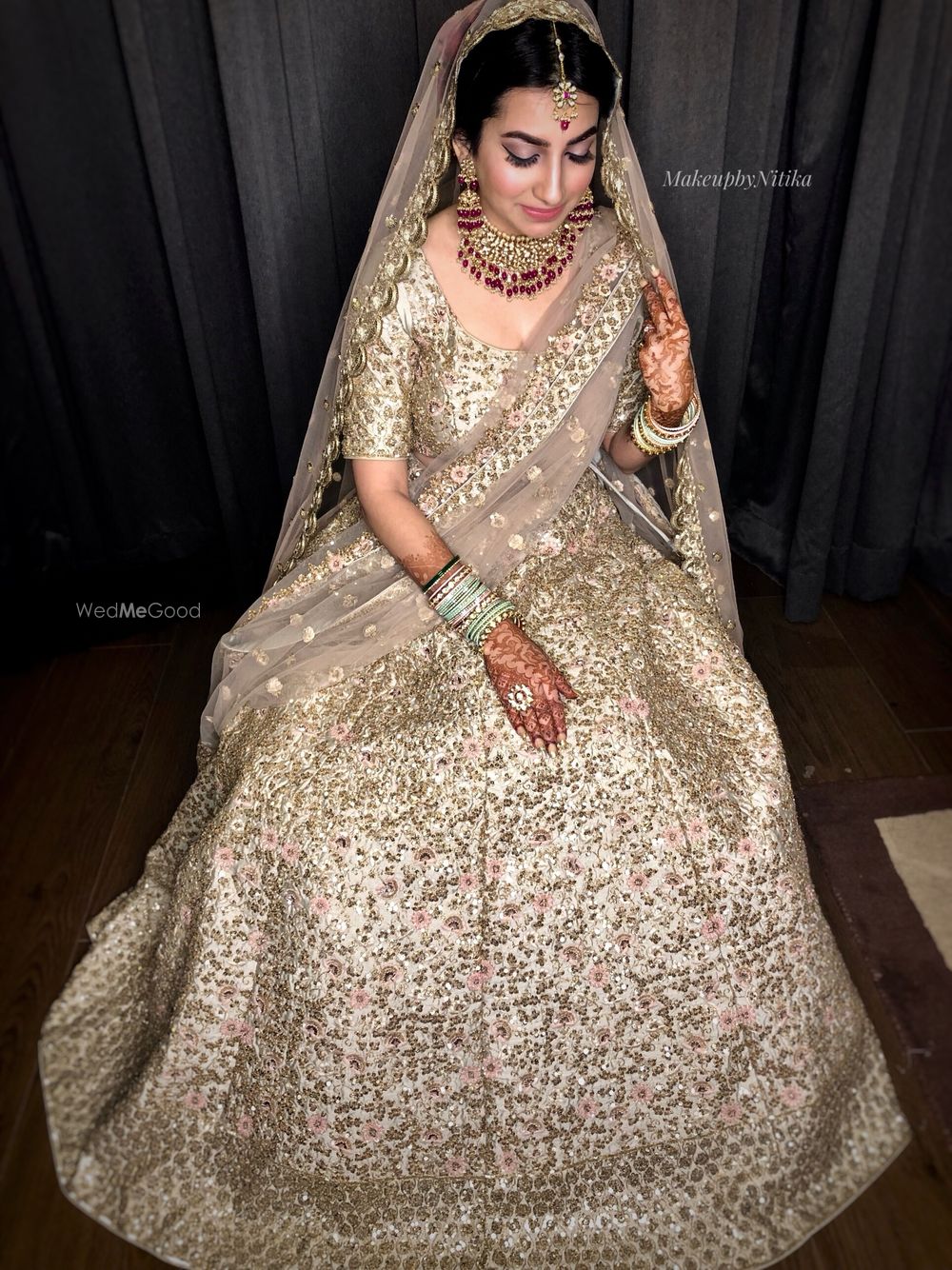 Photo From Eshita's Cocktail + Wedding - By MakeupbyNitika