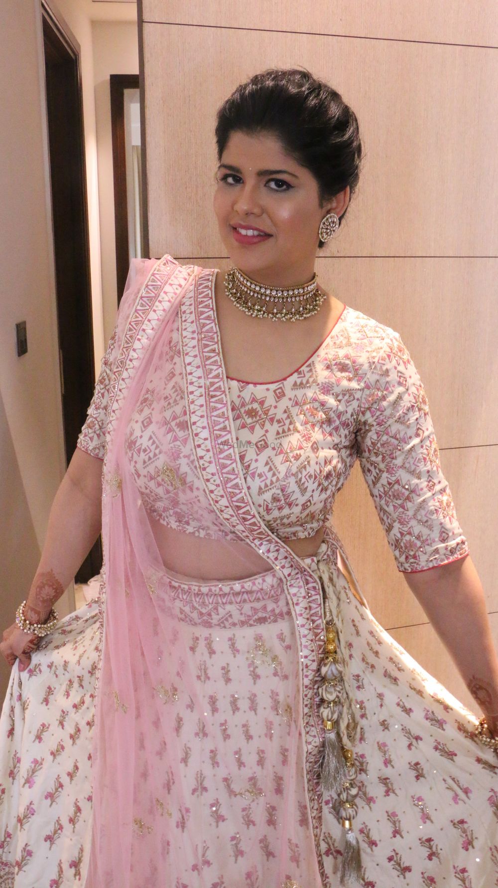 Photo From Anukriti`s engagement make up - By Makeup and Hair by Dave Sodhi