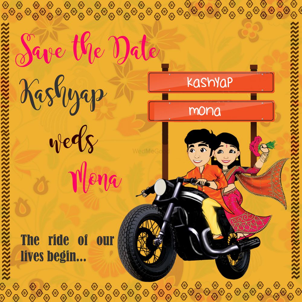Photo From Kashyap's Wedding Card - By Sugarcrum