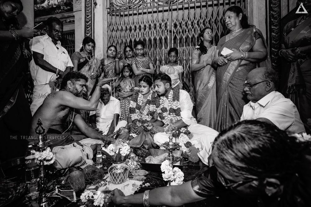 Photo From Deepika + Ashwin (Wedding) - By Triangle Services Photography