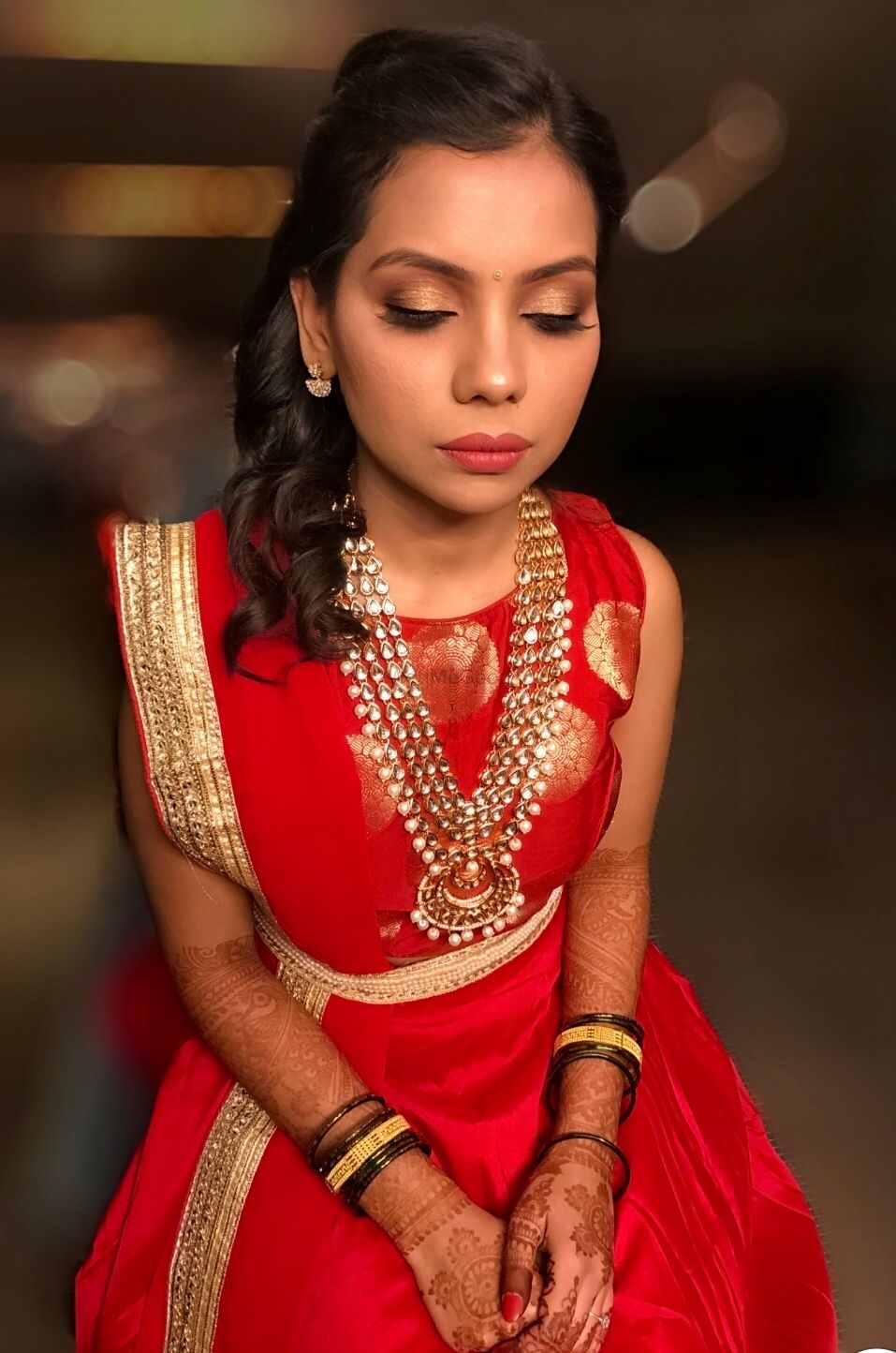 Photo From Varsha’s - wedding and reception  - By Makeup By Anshita 