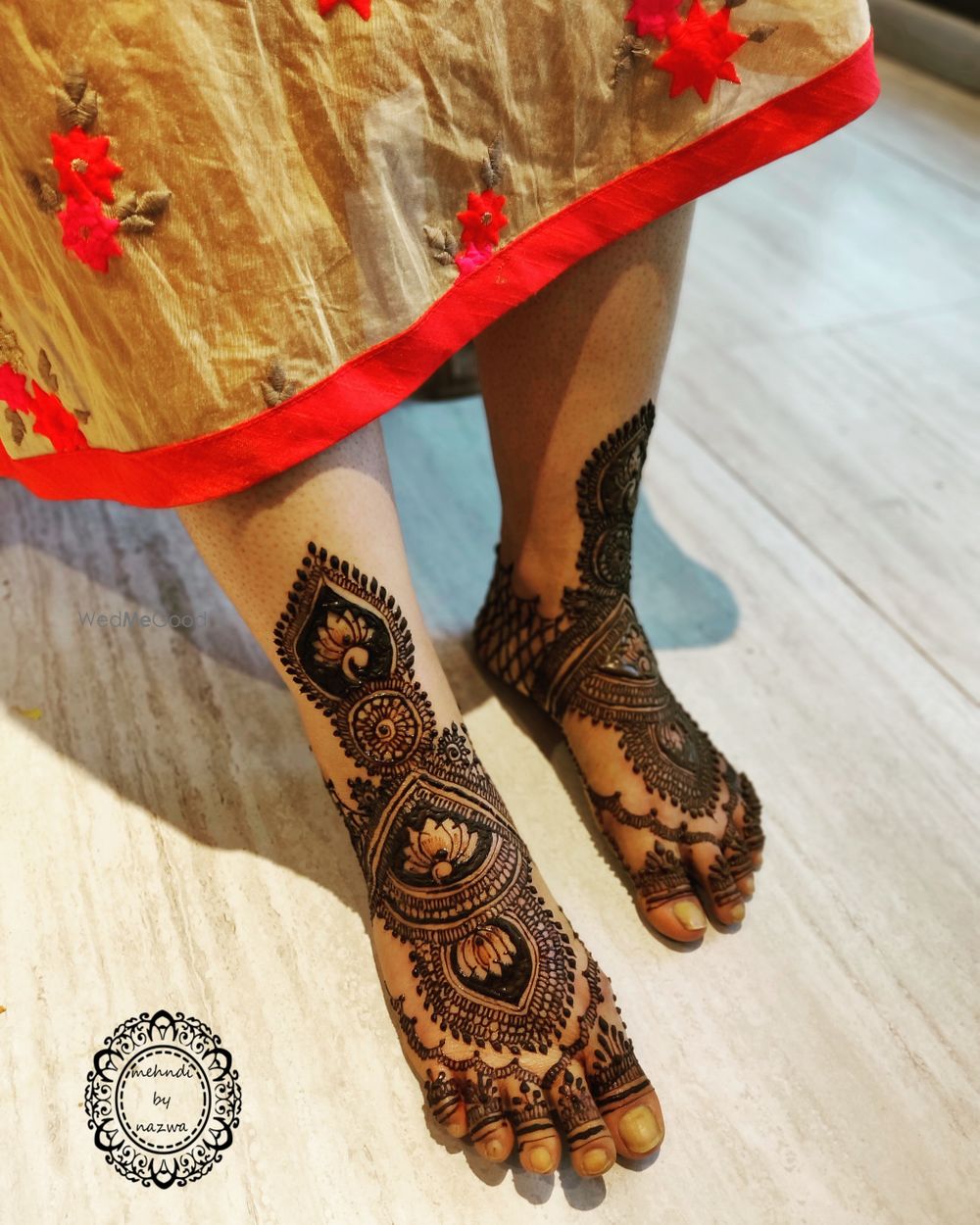 Photo From bridal mehndi - By Mehndi by Nazwa