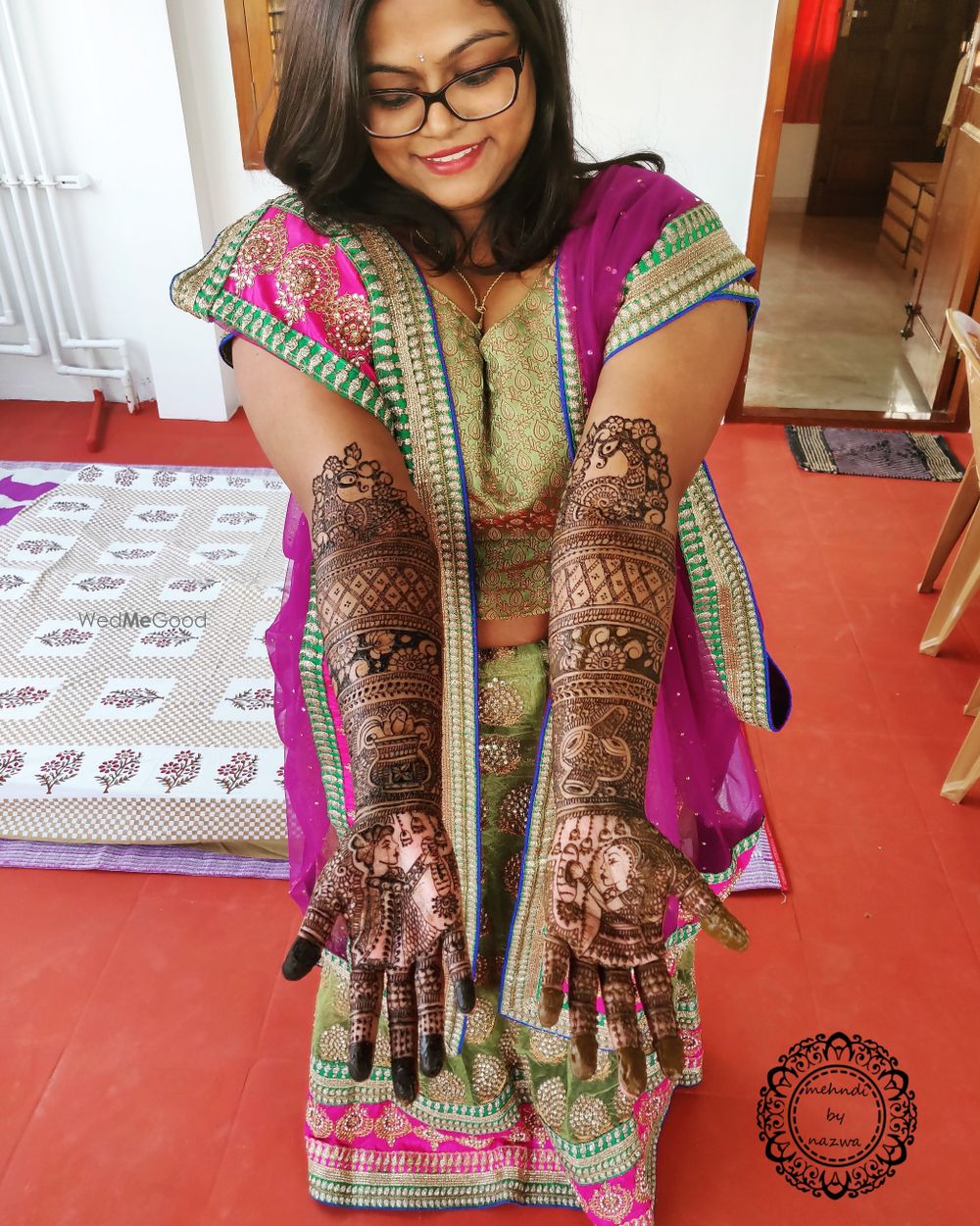 Photo From bridal mehndi - By Mehndi by Nazwa