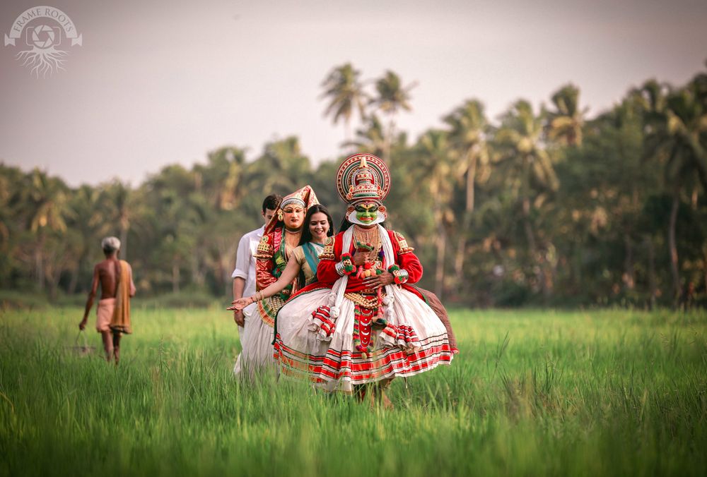 Photo From Conceptual Kathakali Pre-wedding. - By Frame Roots