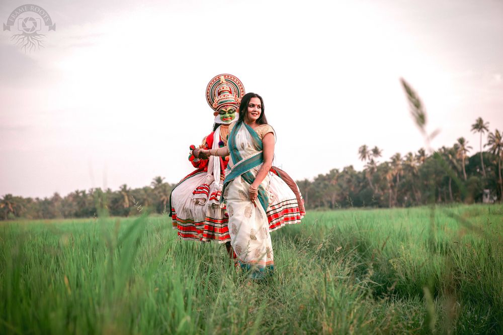 Photo From Conceptual Kathakali Pre-wedding. - By Frame Roots