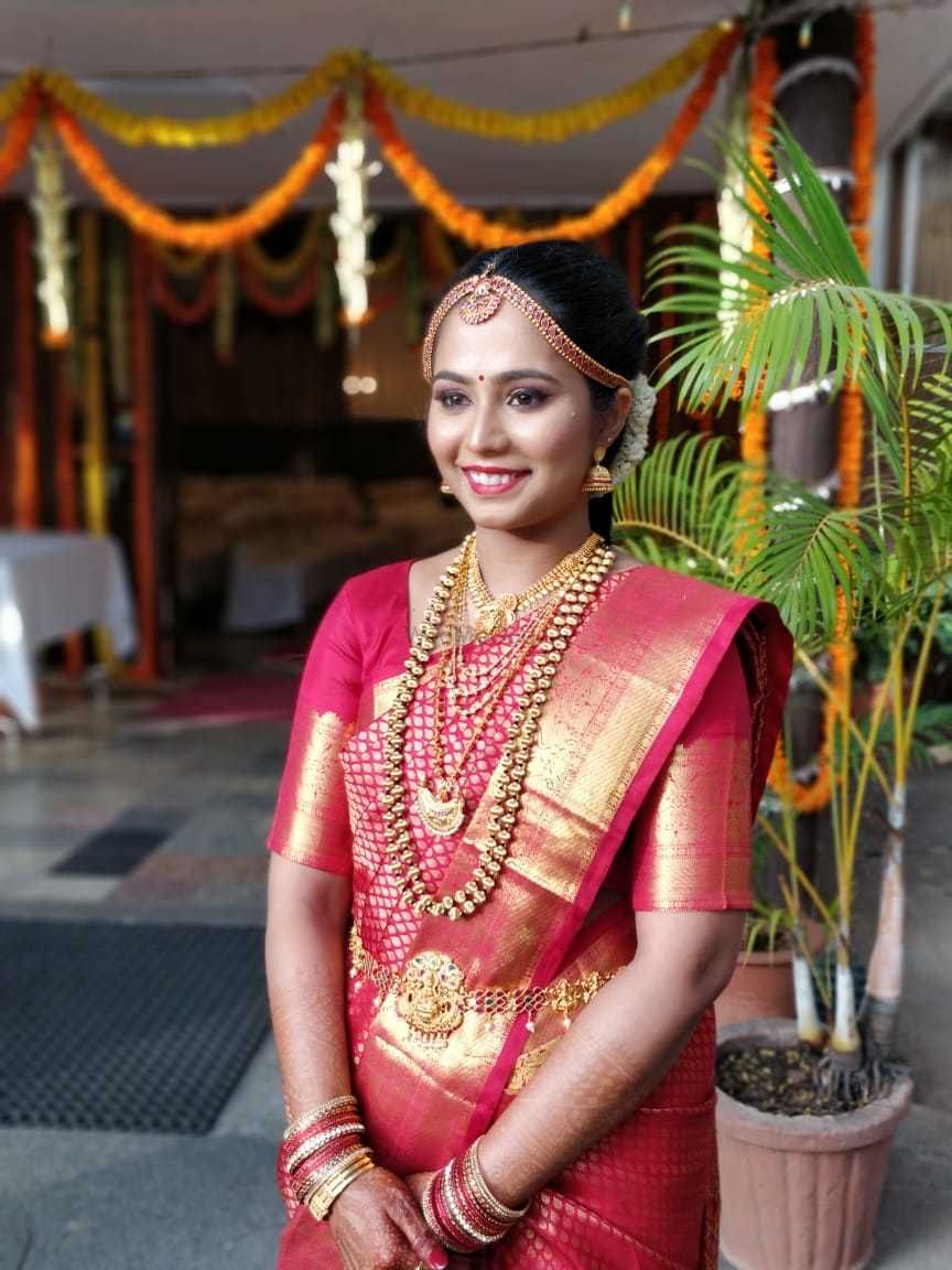 Photo From Manvitha's Muhurtham look - By Makeovers By Amitha and Lekha