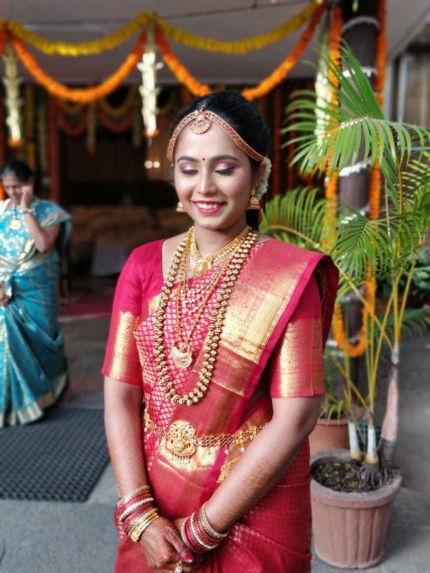 Photo From Manvitha's Muhurtham look - By Makeovers By Amitha and Lekha