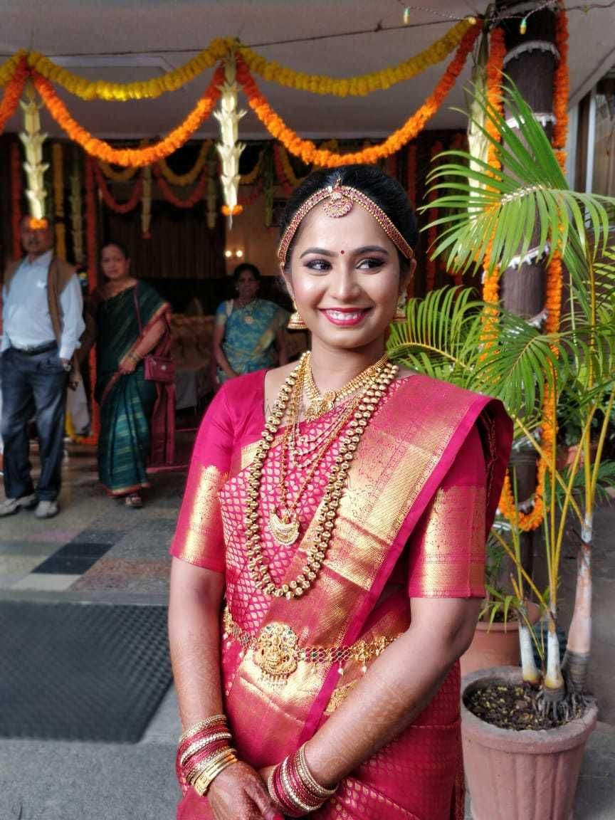 Photo From Manvitha's Muhurtham look - By Makeovers By Amitha and Lekha