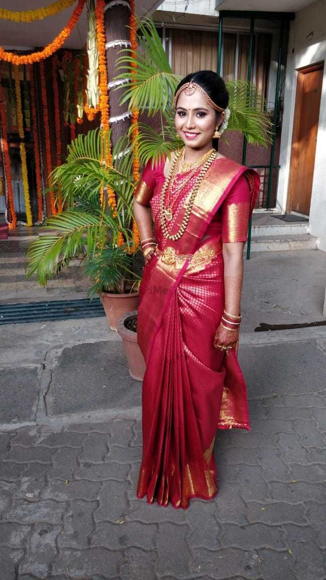 Photo From Manvitha's Muhurtham look - By Makeovers By Amitha and Lekha