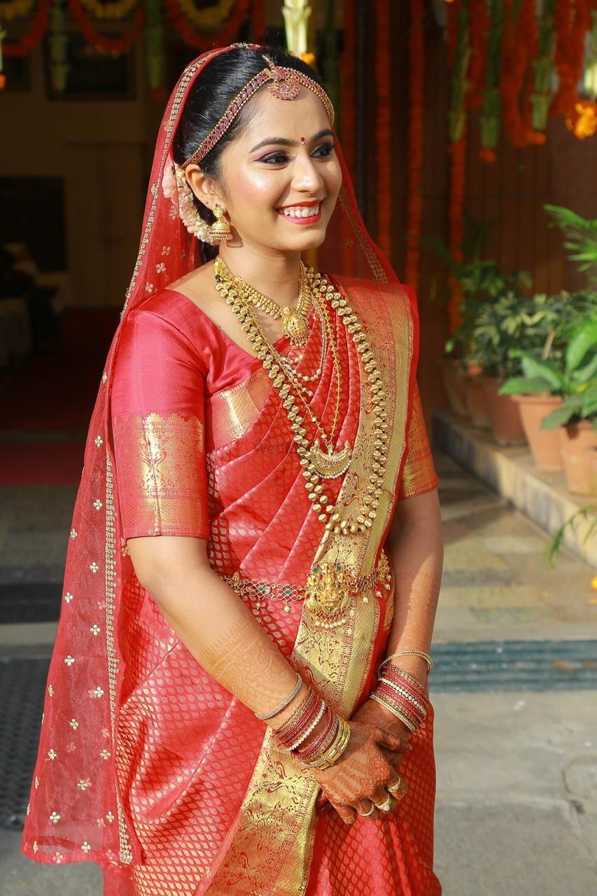Photo From Manvitha's Muhurtham look - By Makeovers By Amitha and Lekha