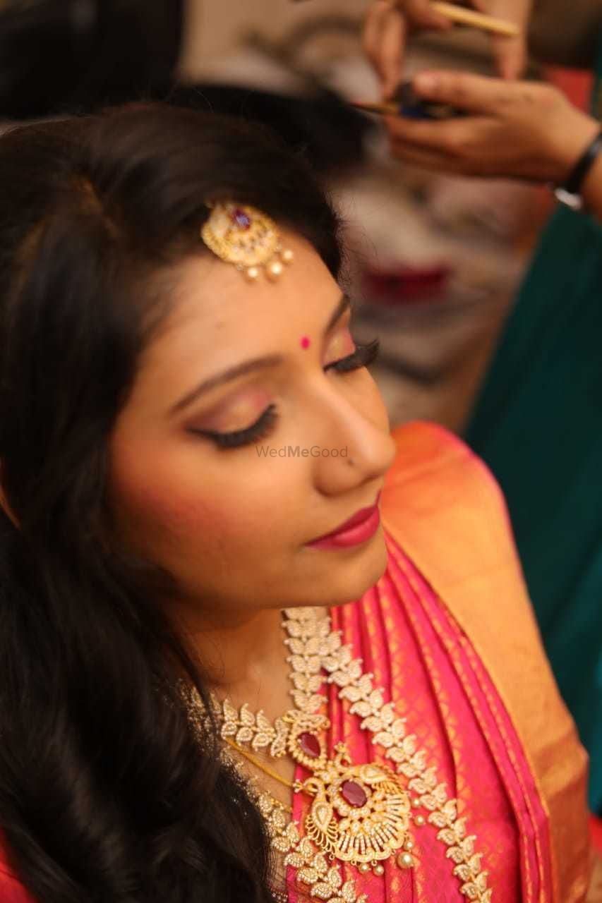 Photo From Tejaswini's reception look - By Makeovers By Amitha and Lekha
