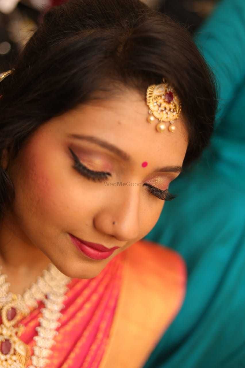 Photo From Tejaswini's reception look - By Makeovers By Amitha and Lekha