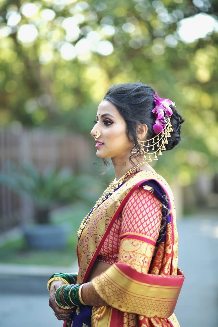 Photo From Shital's wedding makeover - By Sonal Burde